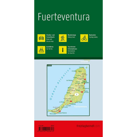 freytag & berndt Straßenkarte Fuerteventura 1:100.000