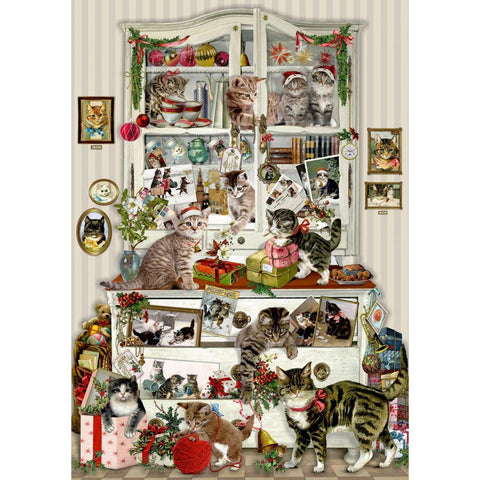 Puzzle - Weihnachtszauber auf vier Pfoten. 1000 Teile