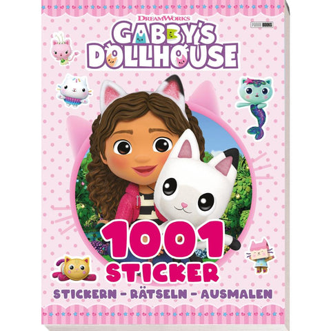 Gabby's Dollhouse: 1001 Sticker: Stickern - Rätseln - Ausmalen