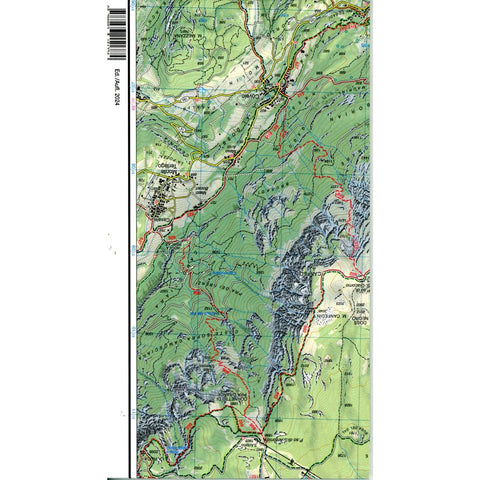 Tabacco Wandern Dolomiti Brenta 1:25000