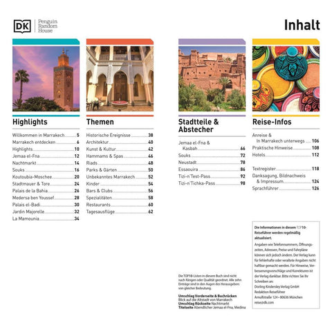 TOP10 Reiseführer Marrakech
