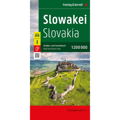 freytag & berndt Straßenkarte Slowakei 1:200.000