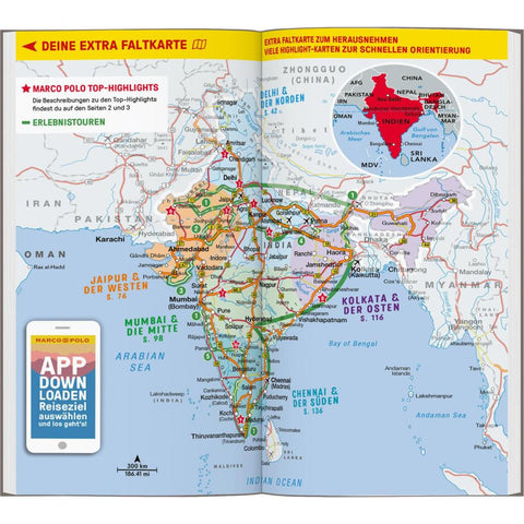 MARCO POLO Reiseführer Indien