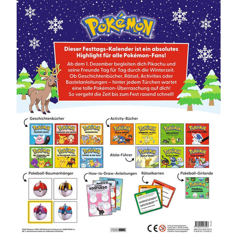 Pokémon: Überraschungskalender: Noch 24 Tage bis zum Fest