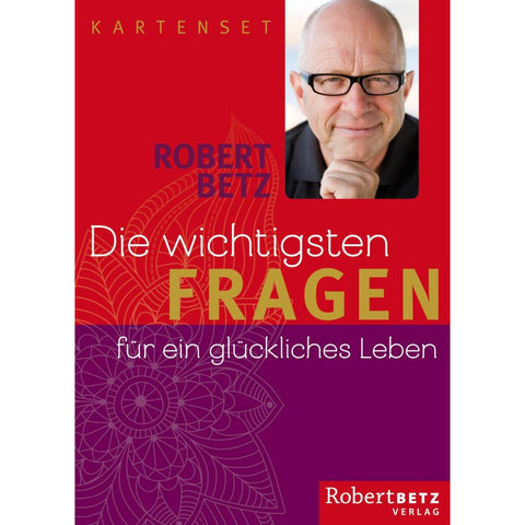 Die wichtigsten Fragen für ein glückliches Leben - Kartenset