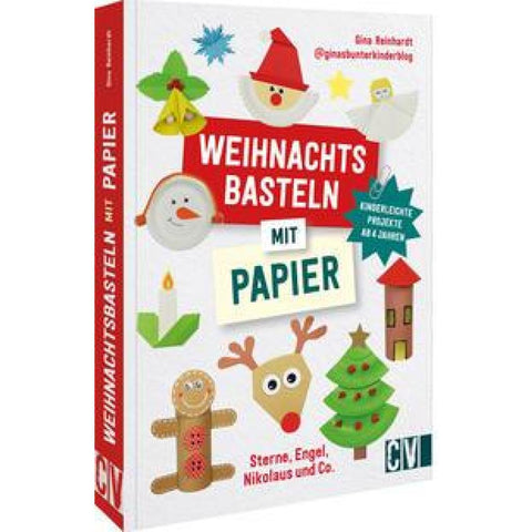 Weihnachtsbasteln mit Papier