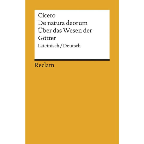 De natura deorum / Über das Wesen der Götter