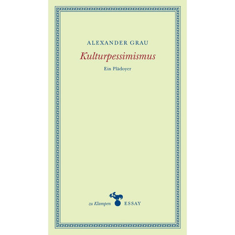 Kulturpessimismus