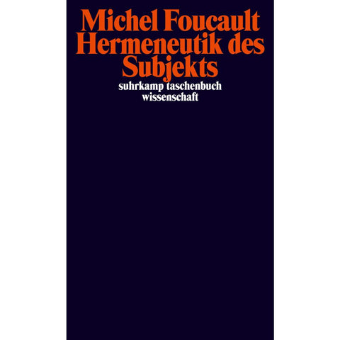 Hermeneutik des Subjekts