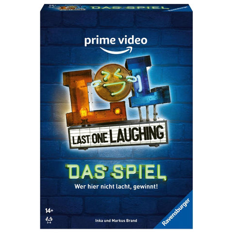 Ravensburger 27524 - Last One Laughing - Das Partyspiel zur Amazon Prime Video Show für 3-8 Spieler ab 14 Jahren