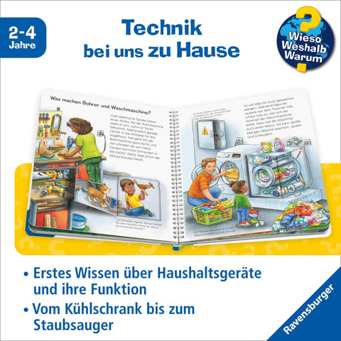 Wieso? Weshalb? Warum? junior, Band 76 - Bohrer, Lampe, Spülmaschine