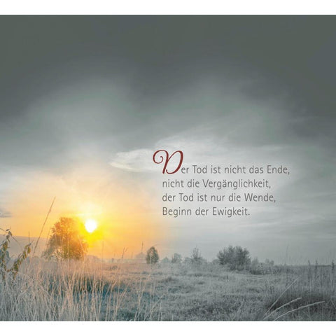Sanft nur heilt die Zeit