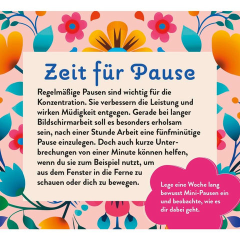 Jede Woche etwas Neues wagen - 50 Impulse für mehr Zeit für mich