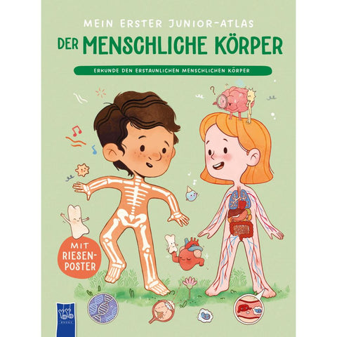Mein erster Junior-Atlas: Der menschliche Körper