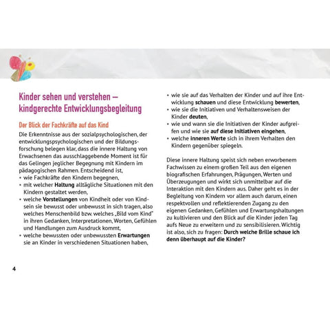 Kindliche Entwicklung verstehen und begleiten