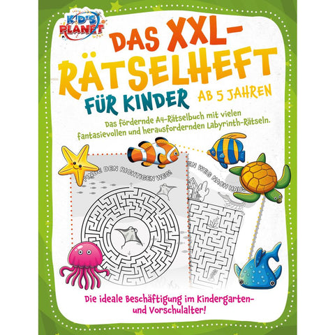 Liebing, E: XXL-Rätselheft für Kinder ab 5 Jahren: Das förde
