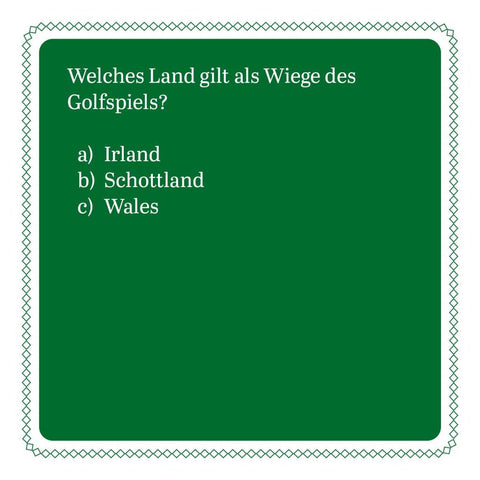Das Golf-Quiz (Neuauflage)