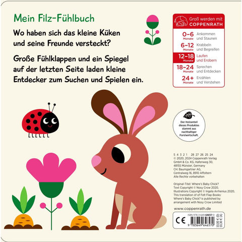 Mein Filz-Fühlbuch: Kuckuck, kleines Küken!