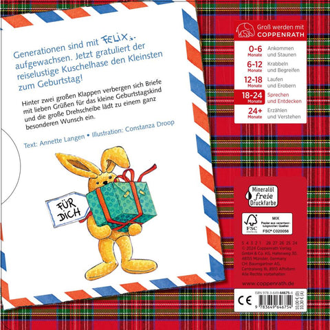 Erste Geburtstagspost von Felix