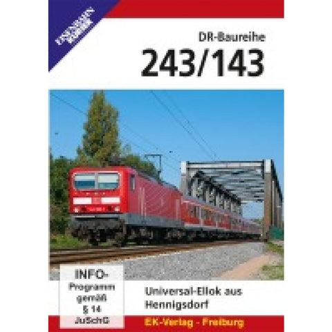 Die DR-Baureihe 243/143 im Wandel der Zeit