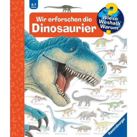 Wieso? Weshalb? Warum?, Band 55: Wir erforschen die Dinosaurier