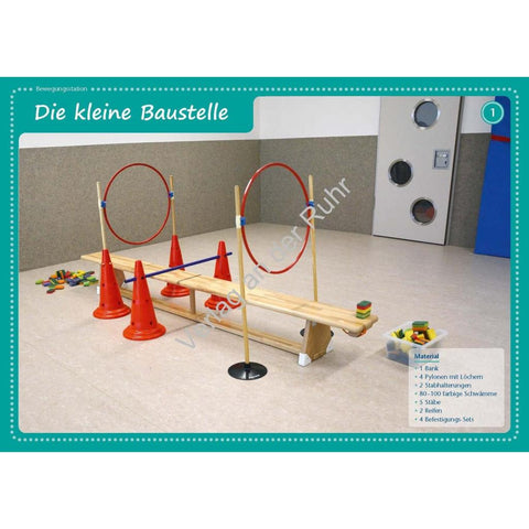 Bewegungsstationen für Vorschulkinder