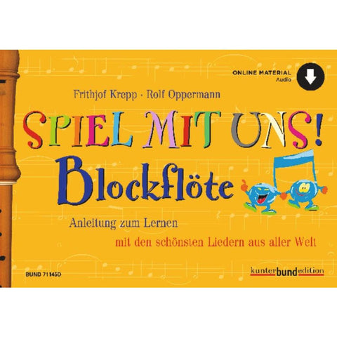 Spiel mit uns! Blockflöte