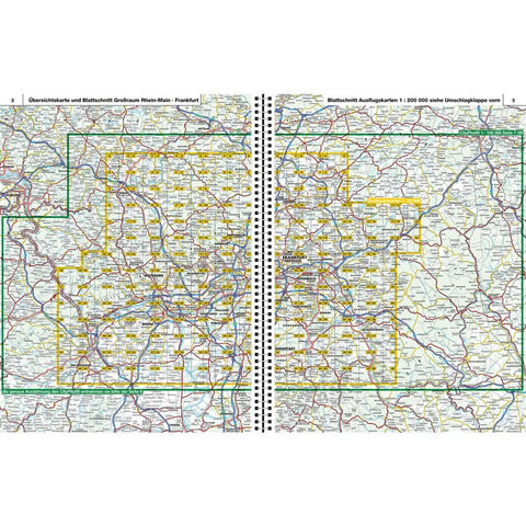 ADAC Stadtatlas Rhein-Main, Frankfurt 1:20.000