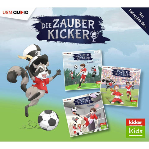 Die Zauberkicker Hörbox Folgen 1-3 (3 Audio CDs)