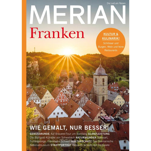 MERIAN Magazin Franken 03/22