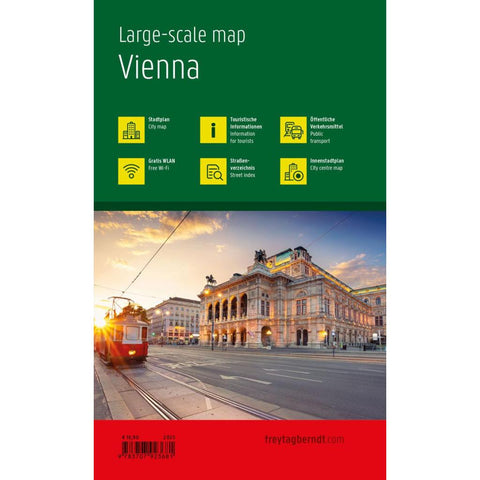 freytag & berndt Stadtatlas Wien Riesenplan, Städteatlas 1:12.500