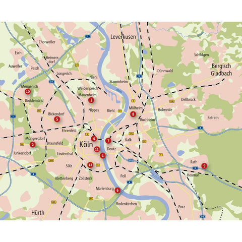 Zu Fuß durch Köln