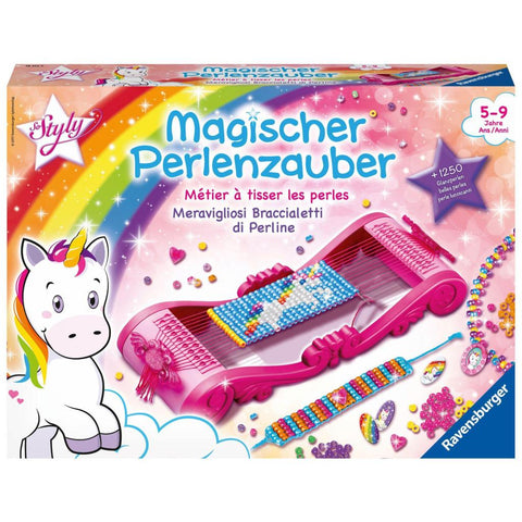 Magischer Perlenzauber Einhorn