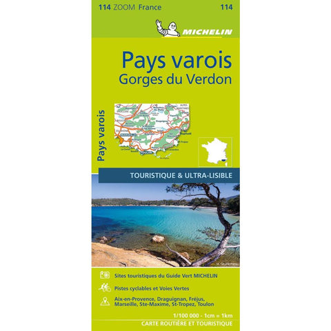 Pays Varois, Verdon Gorges - Zoom Map 114