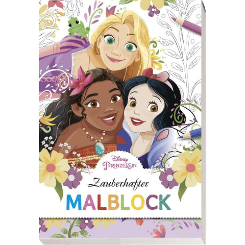 Disney Prinzessin: Zauberhafter Malblock