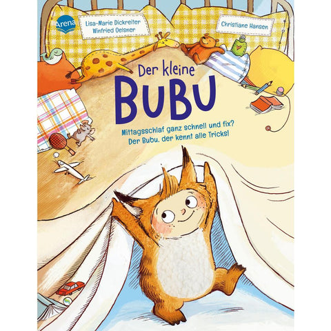 Der kleine Bubu. Mittagsschlaf ganz schnell und fix? Der Bubu, der kennt alle Tricks!