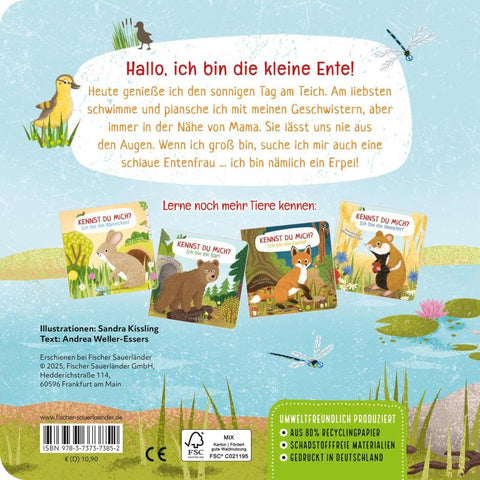 Kennst du mich? Ich bin eine Ente!