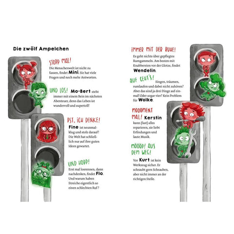 Die Ampelchen 1. Aus den Ampeln, fertig, los!
