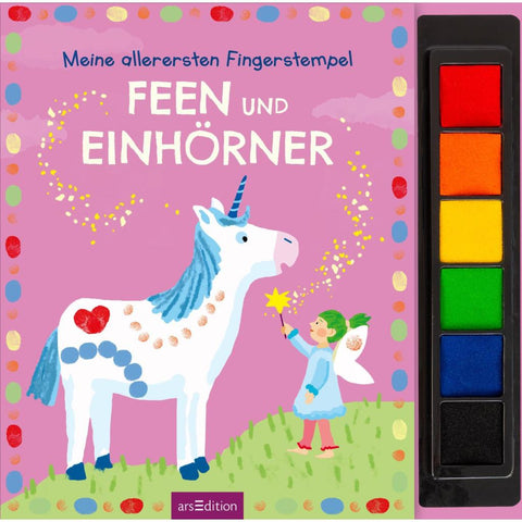 Meine allerersten Fingerstempel Feen und Einhörner