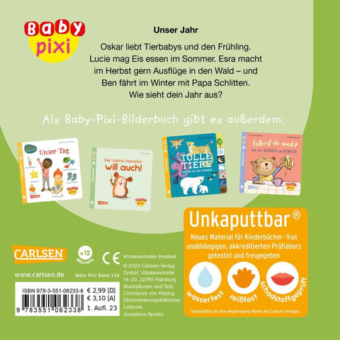 Baby Pixi (unkaputtbar) 118: VE 5 Unser Jahr (5 Exemplare)