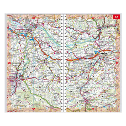 Österreich Supertouring, Autoatlas 1:150.000, freytag & berndt