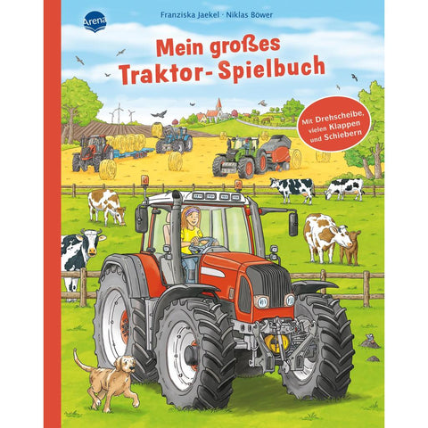 Mein großes Traktor-Spielbuch. Mit Drehscheibe, vielen Klappen und Schiebern