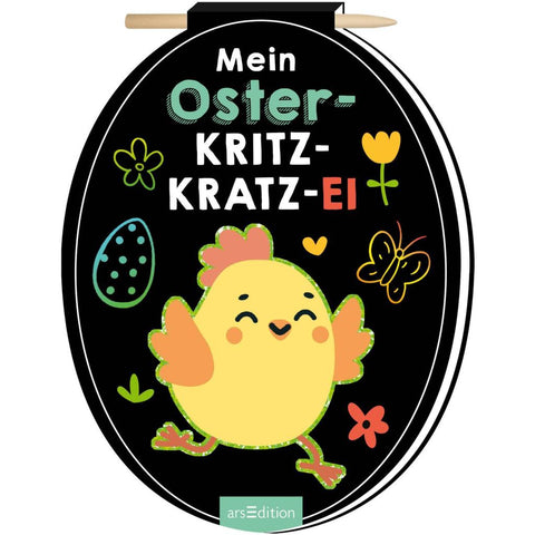 Mein Oster-Kritzkratz-Ei