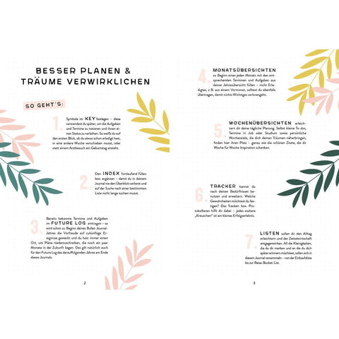 Mein Bullet Journal (Botanical Edition) Besser planen & Träume verwirklichen