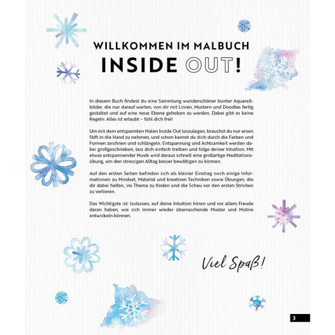 Malbuch Inside Out: Winterwonderland
