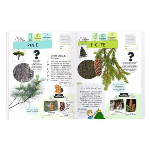 Expedition Natur Rätseln, Stickern, Bestimmen - Bäume