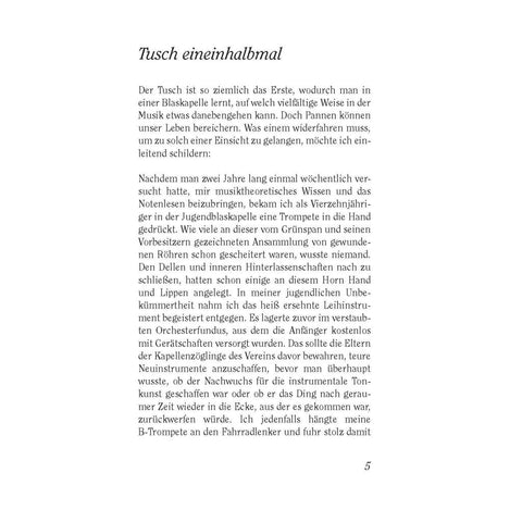 Tusch eineinhalbmal