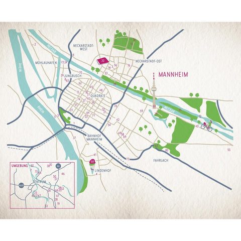 Glücksorte in Mannheim