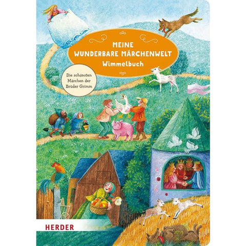 Meine wunderbare Märchenwelt Wimmelbuch (Pappbilderbuch)