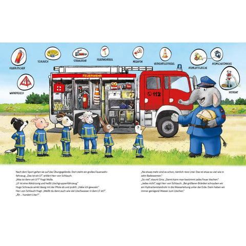 Wasser marsch! Einsatz für die Feuerwehr